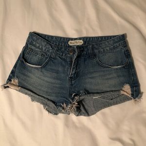 Jean shorts